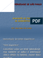 Avaliação de Testes de Diagnóstico PDF