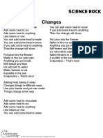 Changes K-2 English ScienceRock