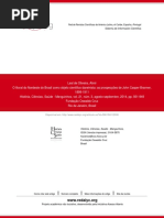 O Litoral Do Nordeste Do Brasil Como Objeto Científico Darwinista- As Prospecções de John Casper Bra