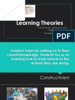 Learning Theories: Constructivism, Behavioral, and Cognitive by Isabel Martinez