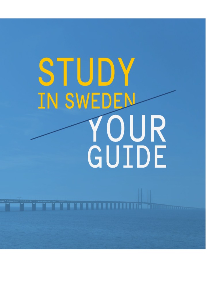Study in Sweden Your Guide PDF PDF