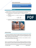 3 Metodos para Determinar Orden de Reacción PDF