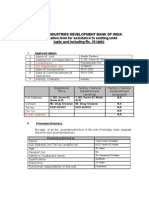 Small Industries Development Bank of India Application Form For Assistance To Existing Units (Upto and Including Rs. 50 Lakh)