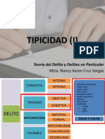 II. Tipicidad (I)