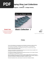 Developing Shoe Last Collections - Sample