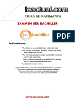 Temario de Matemática - Espacioactual.com