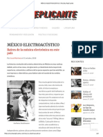 México Electroacústico _ Revista Replicante