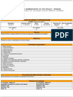 Plano de Ensino Calculo III