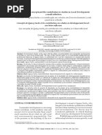 Ignacy Sachs Conceptsand the Contribuition to Studies in Local Development a Small Reflection