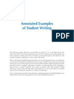TELPAS Student Writing Samples Student 1