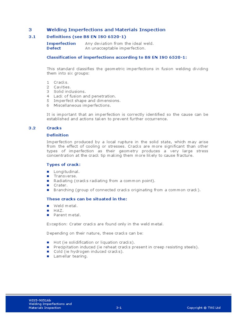 Visual Inspection 3.0 | PDF | Welding | Construction