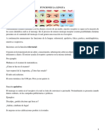 Las 7 funciones de la lengua: referencial, apelativa, fática, poética, metalingüística y emotiva