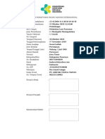 Formulir Pendaftaran Icv 2