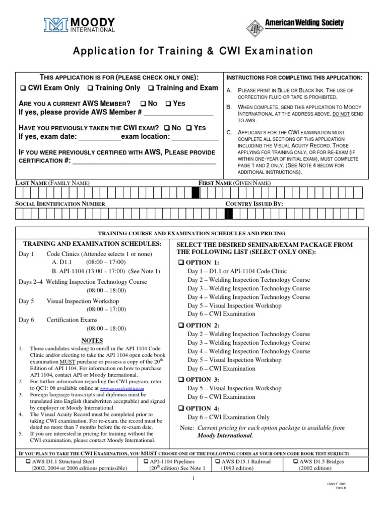 Cwi F 001R6 | PDF
