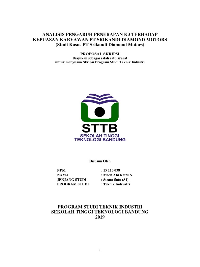 Proposal Skripsi Cover