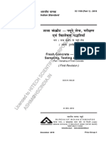 Is 516 (Part-1 Sec-I) - 2021 Compressive, Flexural and Split Tensile ...