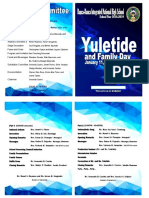 Yuletide Program