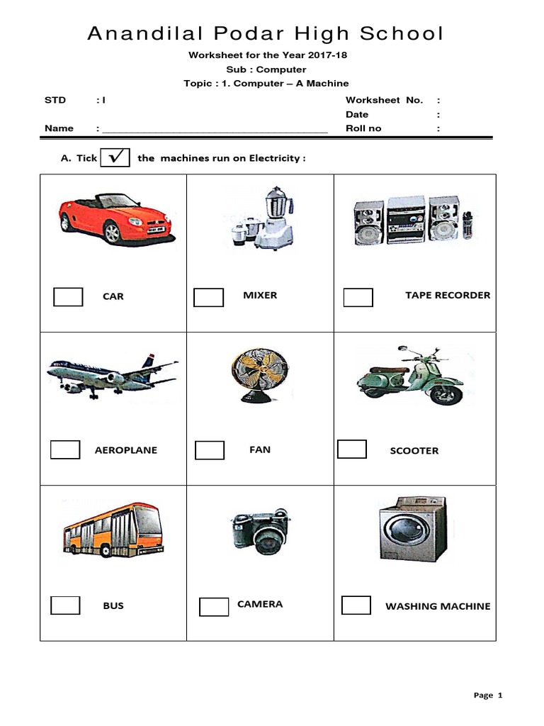 Computer A Machine PDF