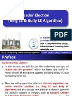 Leader Election (Ring LE & Bully LE Algorithm) : Cloud Computing and Distributed Systems