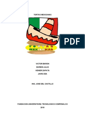 Plan de Negocio Tortas Mexicanas | PDF | Taco | Marketing