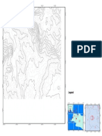 Topographic Map of Lampung Province