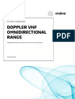 Indra-Doppler VHF Omnidirectional Range Brochure PDF