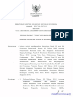 PMK-113 - PMK.05 - 2012 Perjadin Pejabat Negara, Pegawai Negeri, Dan PTT