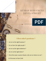 Human Resources Development: A Methodology For Organisational Climate Estimation