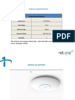 Antenna Specications Wi-Fi