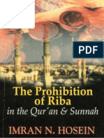 The Prohibition of Ribah in The Quran and Sunnah