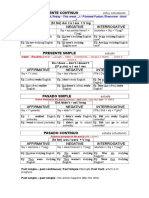 (To Be) Affirmative Negative Interrogative: Presente Continuo