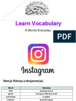 Learn Vocabulary - Set 32
