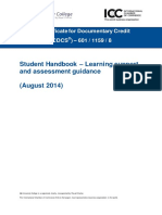 (2) CDCS Student Handbook - Learning Support and Assessment Guidance - FINAL - Version 02 - 04.08.2014