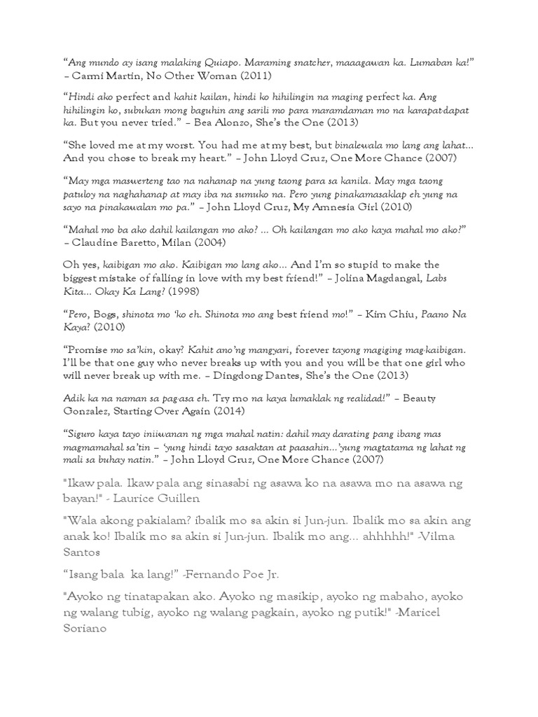 Famous Lines 2017 | PDF