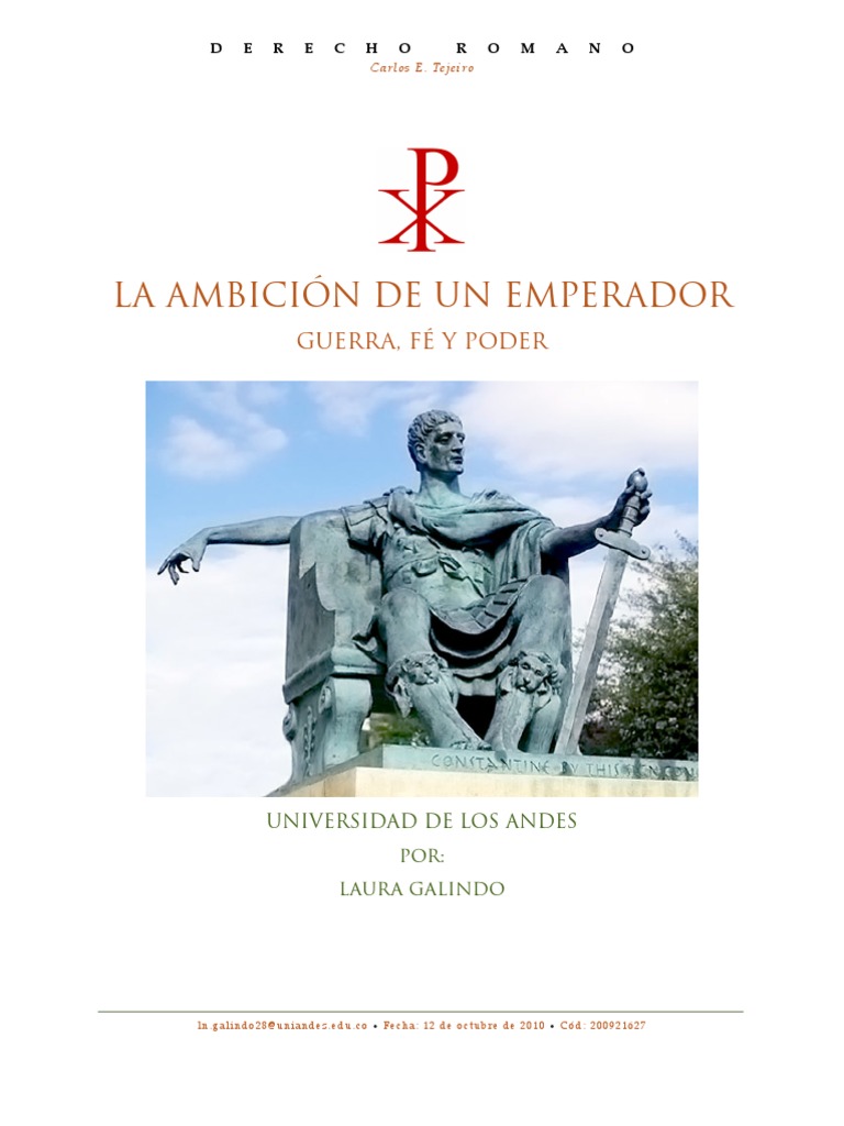 Constantino: Fe y Poder en Roma | PDF | Constantino el grande | imperio ...