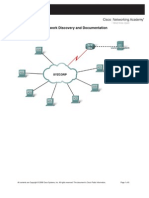 PT Activity 8.1.2: Network Discovery and Documentation: Topology Diagram