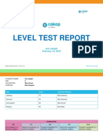 Squline Level Test Report Test Cakap5 13 February 2019