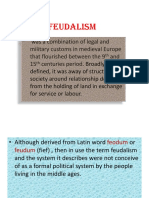 Feudalism