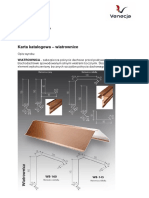 Karta Katalogowa Wiatrownica Do Blachodachowki Modulowej Venecja