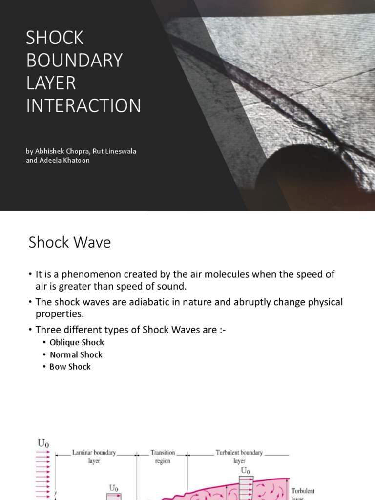 Shock Wave and Boundary Layer Dynamics | PDF | Technology & Engineering