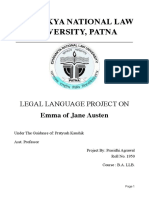 Emma of Jane Austen Legal Language PDF