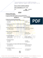CSBE Sample Papers, Question, Papers, Notes For Class 6 To 12