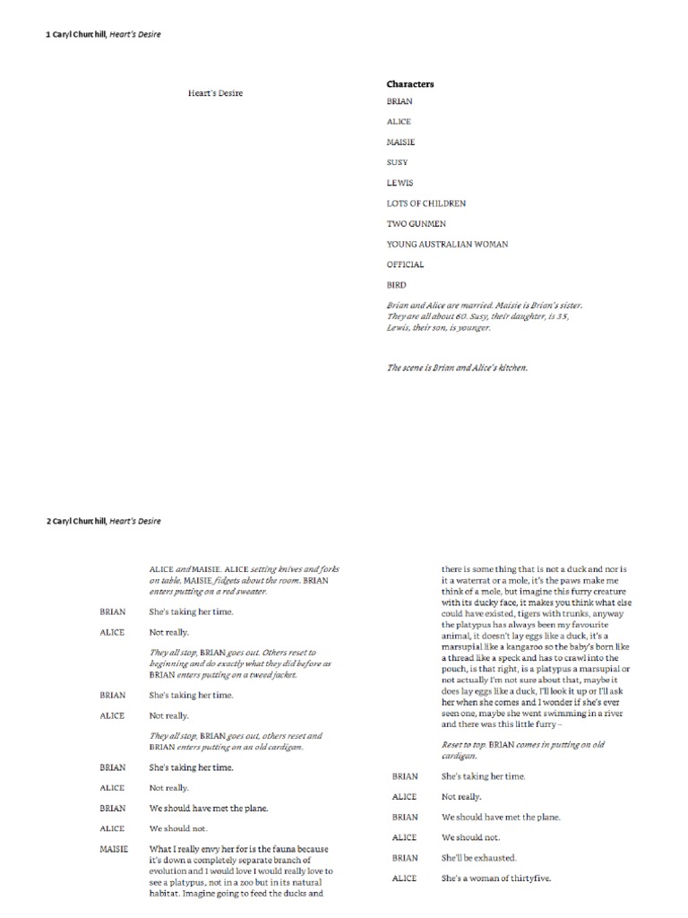Churchill Heart's Desire PDF