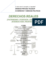HISTORIA DEL DERECHO. DERECHOS REALES ..docx
