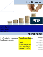 Microfinance: Anchit Agrawal Mayank Mathur Aditya Verma Neha Sharma