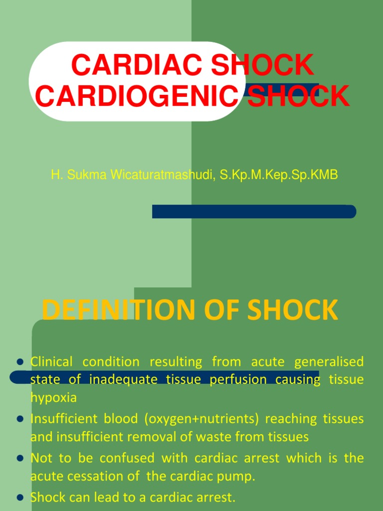 Understanding Cardiogenic Shock: Causes & Management | PDF | Shock ...