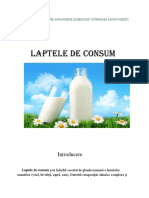 Referat Laptele de Consum