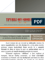 Tipurile Off-Shorurilor