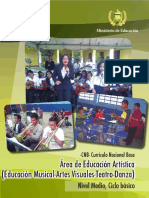 CNB - Educación Artística - Ciclo Básico - Guatemala