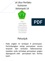 Alat Ukur Perilaku